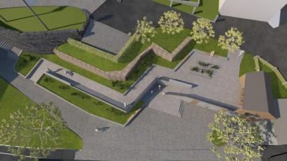 Bild: soj
Der Entwurf des Architekturbüros Kuchenreuther für die Neugestaltung des Marktplatzes.