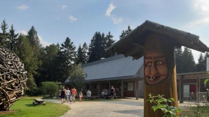 Bild: gis
Tourismus am Ochsenkopf: Das Waldhaus ist Ziel vieler Urlauber.