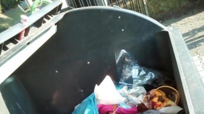 Bild: bk
Ärgerlich, wenn im Grüngutcontainer Dinge entsorgt werden, die dort partout nicht hineingehören. Der Kirchenvorstand droht den Verursachern mit einer Anzeige.