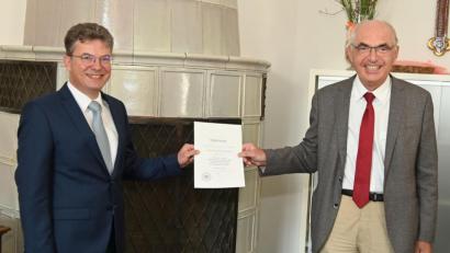 Bild: gf
Jürgen Konrad (links) und Harald Riedl.