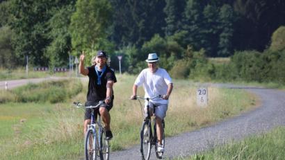 Bild: Götz
Bei Urlaubern und Einheimischen voll im Trend: Radeln auf dem Bayerisch-Böhmischen Freundschaftsweg.