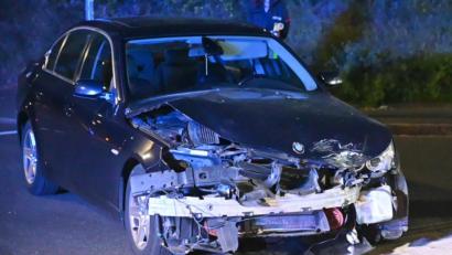 Bild: gf
Am BMW der Unfallverursacherin entstand Totalschaden.
