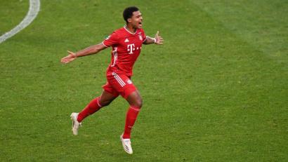 Bild: Michael Regan/dpa
Serge Gnabry schnürte gegen Lyon einen Doppelpack und schoss die Bayern so fast im Alleingang ins Champions-League-Finale.