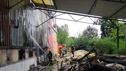 Bild: Kreisbrandinspektion Cham 
146 Feuerwehrleute waren nach Willmering ausgerückt.