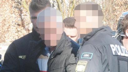 Bild: 	Archivbild: Schönberger
Oleksandr alias Marian alias Michael: Der Angeklagte mit den vielen Pässen war 2018 schon einmal als Zeuge in Weiden. Er wurde unter höchsten Sicherheitsvorkehrungen aus Österreich vorgeführt.