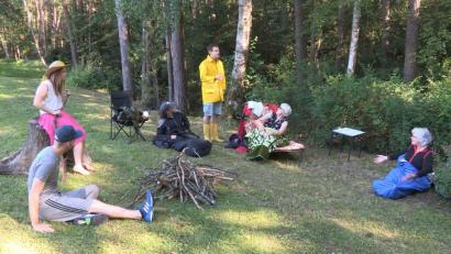 Bild: Stadtbühne Lolamannen Vilseck e.V.
Mit dem Stream "Camping ist lustig" hält die Stadtbühne Lolamannen Vilseck den Spaß am Theater auch in Coronazeiten aufrecht.