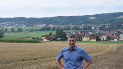 Bild: fz
Hoch oben mit Blick auf Bechtsrieth und Trebsau - das ist einer von Markus Zieglers Lieblingsplätze in und um Bechtsrieth.