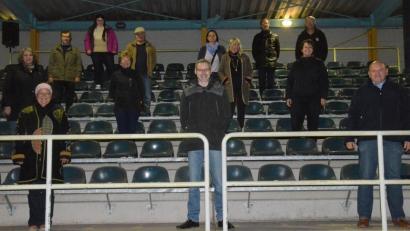 Bild: Kunz
Der neugewählte Vorstand führt den Weidener Kammerchor in die kommenden Jahre.
