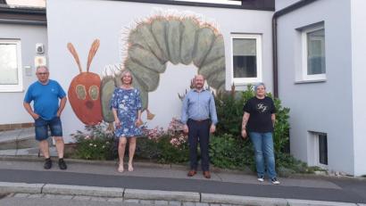 Bild: Silke Torunsky/exb
Der Vorstand der Elternschule Amberg nach den Neuwahlen (von links): Anton Pöllath, Patricia Weiner, Florian Torunsky und Katja Niklaus.