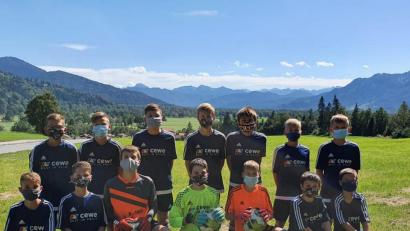 Bild: kro
Ein dreitägiges Trainingslager absolvierte die U 13-Mannschaft der SG Tirschenreuth in Bad Tölz.
