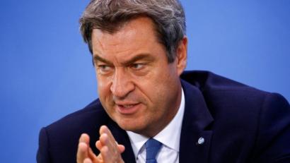 Bild: Michele Tantussi/dpa
Bayerns Ministerpräsident Markus Söder nahm an der Konferenz von Bund und Ländern zum weiteren Vorgehen während der Corona-Pandemie teil.