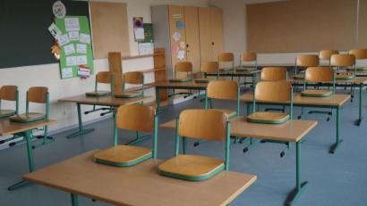 Bild: wel
Noch herrscht Ruhe in den Klassenräumen, am Dienstag kehrt wieder Leben in die Grundschule ein.