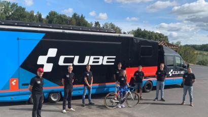 Bild: fph
Die jungen Athleten des Team Schamel freuen sich auf die Rennen mit den Cube-Rädern.