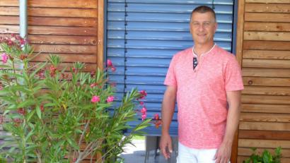 Bild: fsb
Der Pirker Bürgermeister in seinem kleinen Garten, ein Ort, an dem er Ruhe findet.
