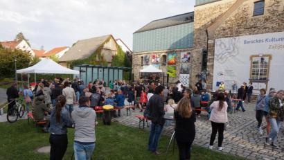 Bild: eib
Locker und beschwingt lief das bayerisch-tschechischen Kultur- und Begegnungsfest ab.