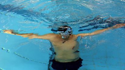 Bild: Gerhard Götz
Sobald das Schwimm-Sala-Bim die Badesaison 2020 beendet hat, tauchen die Aierbacher wieder im Hallenbad ab.