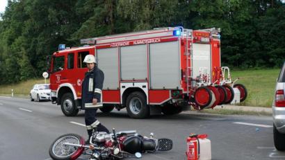 Bild: Markus Raum
Unfall beim Haidweiher.