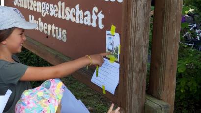 Bild: gz
Beim Kinderferienprogramm lernten die Mädels und Jungs auch ihre Heimat kennen.