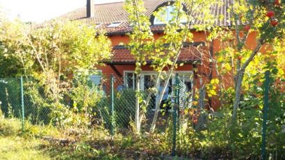 Bild: e
Der Zugang zur Kindertagesstätte St. Vitus, aus Richtung TuS-Gelände gesehen. Dort soll gemäß Antrag der Bus wenden und dann unmittelbar gegenüber dem Haupteingang halten. Derzeit wuchert hier üppig Gestrüpp, ein Maschendrahtzaun sichert das Gelände. Umfangreiche Arbeiten wären erforderlich.