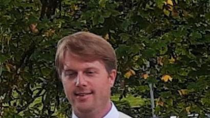 Bild: ld
Der neue Pastoralreferent Maximilian Pravida.