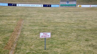 Archivbild: Hubert Ziegler
Platz gesperrt durch eine Kommune wegen Corona –was tun? Der Paragraf 94 des Bayerischen Fußballverbandes regelt in so einem Fall das Prozedere.