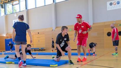 Bild: Guenter Uschold (gud)
Vor allem Spaß stand nach vielen Monaten fast handballfreier Zeit im Mittelpunkt des Camps