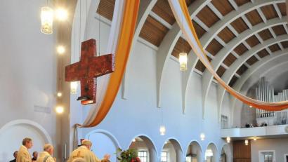 Archivbild: Karin Wilck
2010 wurde der letzte Gottesdienst in der St. Augustin gefeiert. Danach löste sich der Augustiner-Konvent in Weiden auf und die Klosterkirche wurde entwidmet.