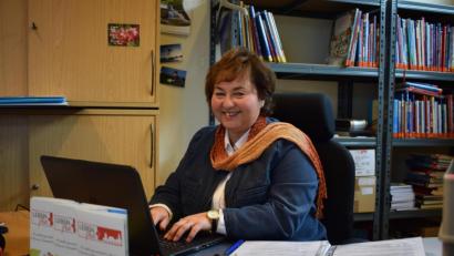 Bild: szl
"Leben plus"-Quartiersmanagerin Cornelia Stahl.