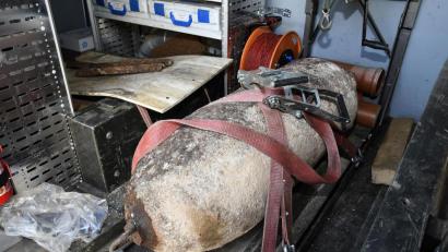 Archivbild: Petra Hartl
Hier wurde eine Fliegerbombe aus dem Zweiten Weltkrieg in Haselmühl bei Amberg gefunden.