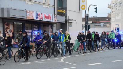 Bild: Kunz
Am Freitag demonstrieren 35 Radfahrer für den Klimaschutz.