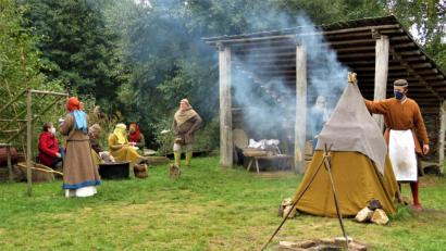 Bild: ubb
Wie im Mittelalter gefischt und der Fang verarbeitet wurde, war im Geschichtspark Bärnau-Tachov zu sehen.