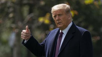 Bild: Carolyn Kaster/dpa
US-Präsident Donald Trump hat sich in Quarantäne begeben nachdem er sich mit dem Coronavirus infiziert hatte.