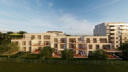 Bild: AHS Bauwerk GmbH
So sieht der neue Wohnblock in der Amberger Nordgaustraße aus.