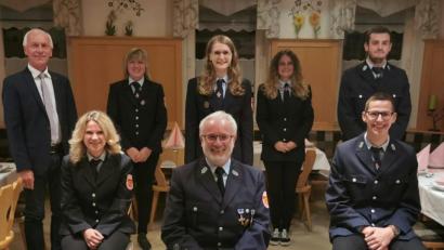 Bild: soj
Die Feuerwehr Schwarzenreuth hat eine neue Führung. Erste Reihe von links: stellvertretende Vorsitzende Stefanie Scherm, Vorsitzender Thomas Küffner unfd stellvertretender Vorsitzender Lukas Kuhbwaandner. Zweite Reihe von links Bürger,meister Peter König, Kassier Lara König und Beisitzer Florian Weileder. 
3. Reihe von links: Schriftführer Barbara Küffner, Beisitzer Alena Kuhbander