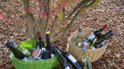 Bild: dob
Das "Weinfest to go" ist eine pfiffige Idee der evangelischen Kirchengemeinde das Spendenkonto für die Kirchendachsanierung zu füllen. Noch bis Freitag, 9. Oktober, können Bestellungen aufgenommen werden.