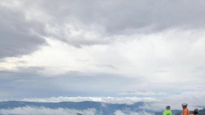 Bild: eib
Auch der Kupferberg war ein Etappenziel.