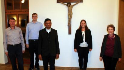 Bild: exb
Gut vorbereitet lief die Jahreshauptversammlung der KAB ab. Der Vorstand setzt sich aus (von links) Georg Schreglmann, Markus Schreglmann, Barbara Raps und Elisabeth Adelhardt zusammen.