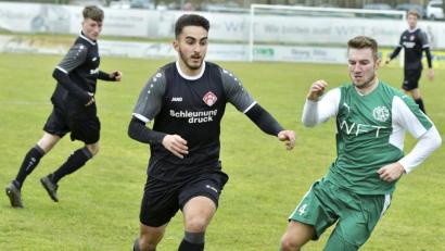 Archivbild: Hubert Ziegler
Jan Fischer (rechts) ist für Trainer Faruk Maloku ein "elementar wichtiger" Spieler.