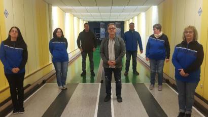 Bild: Peter Haibach/exb
Neuwahlen standen beim SKC "Gut Holz" Mitterteich an. Im Bild (von links) Ulrike Riedl, Elfriede Schönberger, Thomas Brückner, Vorsitzender Klaus Schüßler, stellvertretender Vorsitzender Hubert Bertelshofer, Lisa Weiß und Patrizia Haibach.