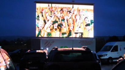 Bild: stg
Autokino war beim Charity-Movie des Lions-Club Weiden angesagt.