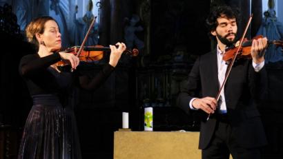 Bild: do
Vivaldis "Vier Jahreszeiten" treffen auf Tangos von Astor Piazzolla. So werden für "The Twiolins" – die Geschwister Marie-Luise und Christoph Dingler – aus den üblichen vier acht Jahreszeiten.