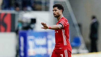 Bild: Uwe Anspach/dpa
Bayerns Serge Gnabry wurde positiv auf das Coronavirus getestet.