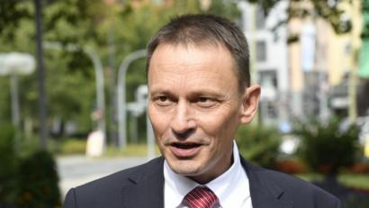 Bild: Petra Hartl
Oberbürgermeister Jens Meyer musste sich in Corona-Quarantäne begeben.