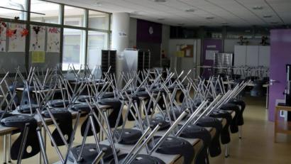 Bild: Gerhard Götz
Bis nach den Herbstferien ist das Elly-Heuss-Gymnasium verwaist. Der Grund: Ein Großteil der Schüler und Lehrer sind in Quarantäne.