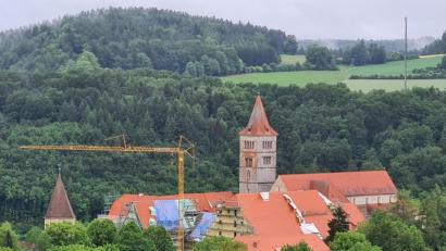 Bild: Bund der Steuerzahler Bayern/dpa 
Die Klosterburg Kastl wird zu einer Hochschule für den öffentlichen Dienst umgebaut.