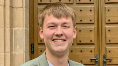 Bild: ads
Luca Schott (20) ist seit fünf Jahren Oberministrant in der Pfarrei Hl. Dreifaltigkeit in Amberg.