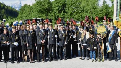 Bild: ksa
2017 entstand dieses Gruppenbild der Sulzbach-Rosenberger Knappen während des Bayerischen Bergmannstags in Berchtesgaden.