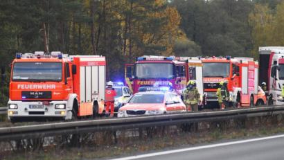 Bild: Gabi Schönberger
Ein entlaufener Hund war wohl der Auslöser für einen Unfall auf der A93 bei Weiden am Donnerstag.