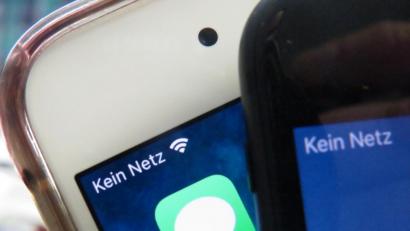 Bild: tib
"Kein Netz" im Display: Das soll der Vergangenheit angehören.