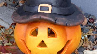 Bild: fsb
Halloween ist die Nacht der ausgehöhlten Kürbisse und anderer schauriger Gestalten. Am Tag danach ging der Grusel in Kohlberg erst richtig los.